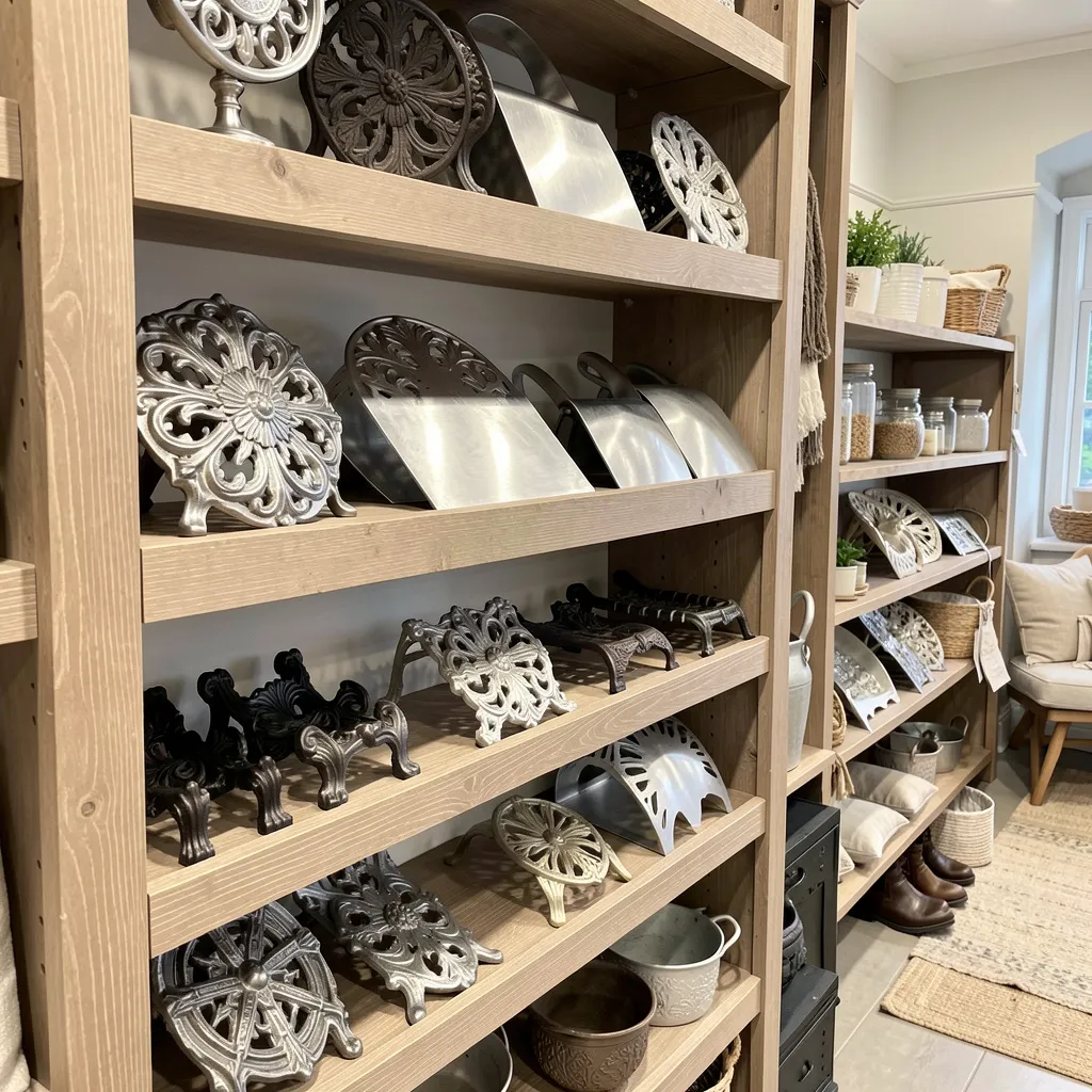 Artisan workshop and boot scraper craftsmanship